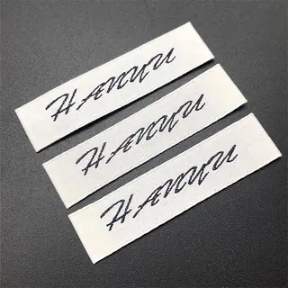 Custom Woven Label With Logo For Clothing